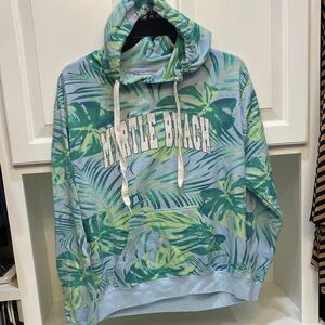 Myrtle Beach Green and Blue Hoodie